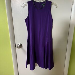 NWT - Ralph Lauren Purple sleeveless dress